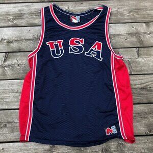 Vintage Match1 Basketball TEAM USA Jersey Large